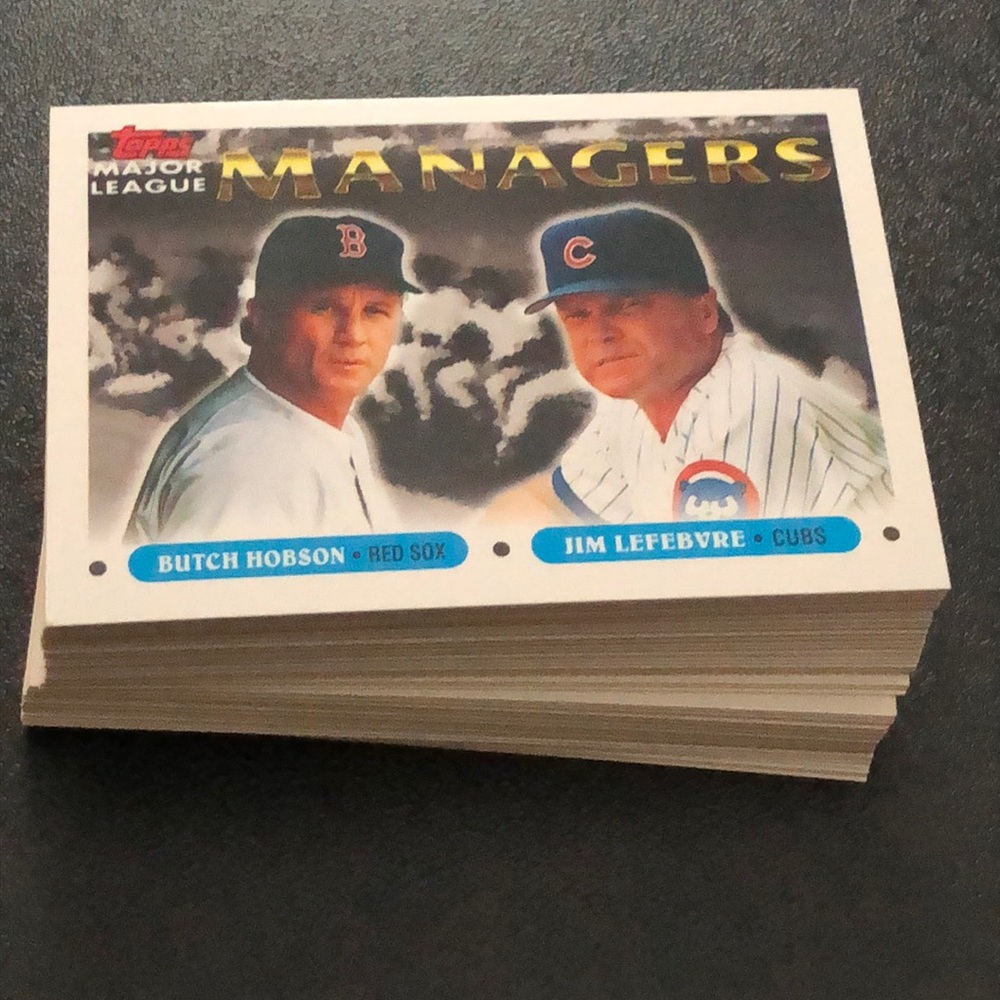 1993 Topps Baseball Team Sets - Red Sox & Cubs